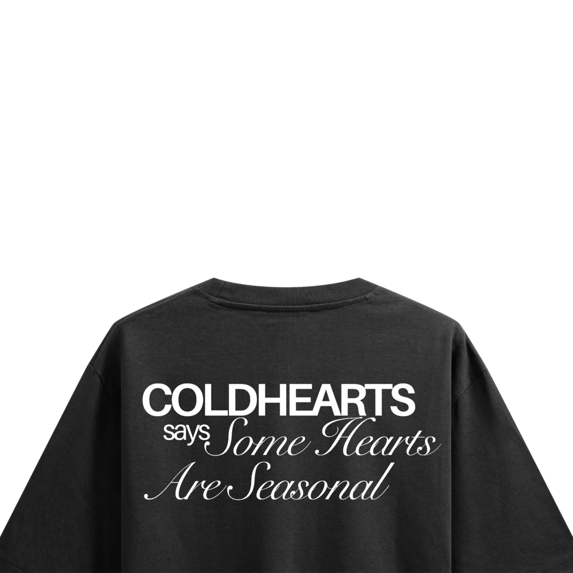 Seasonal Hearts In Black (S)