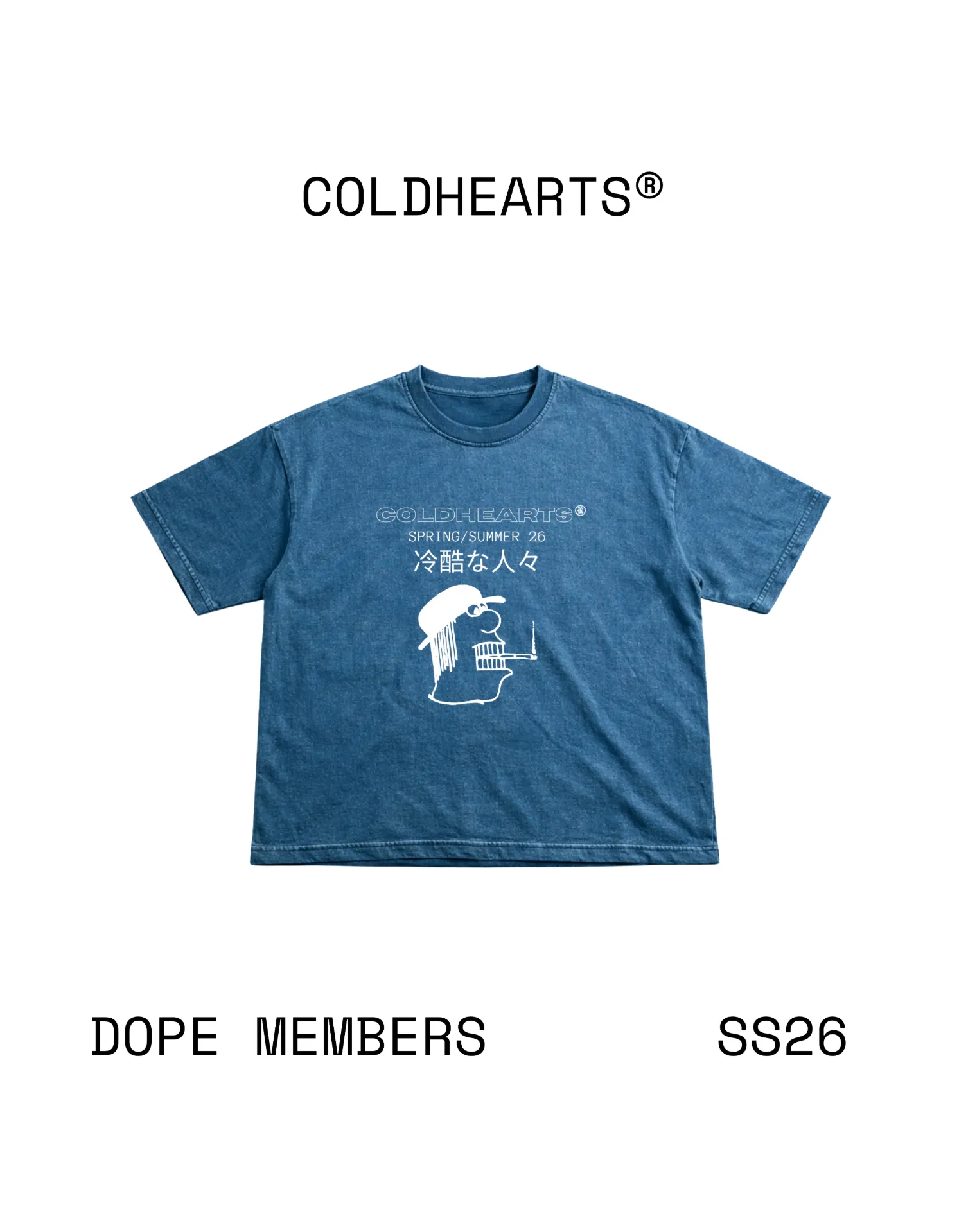 DOPE MEMBERS BOXY TEE (S)